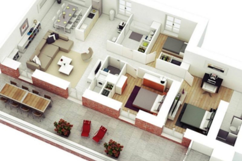 Pilihan Desain Rumah Minimalis 2 Lantai 6x12 Berkelas Untuk Anda